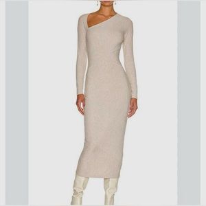 NWT Jonathan Simkhai Jane Ribbed Dress